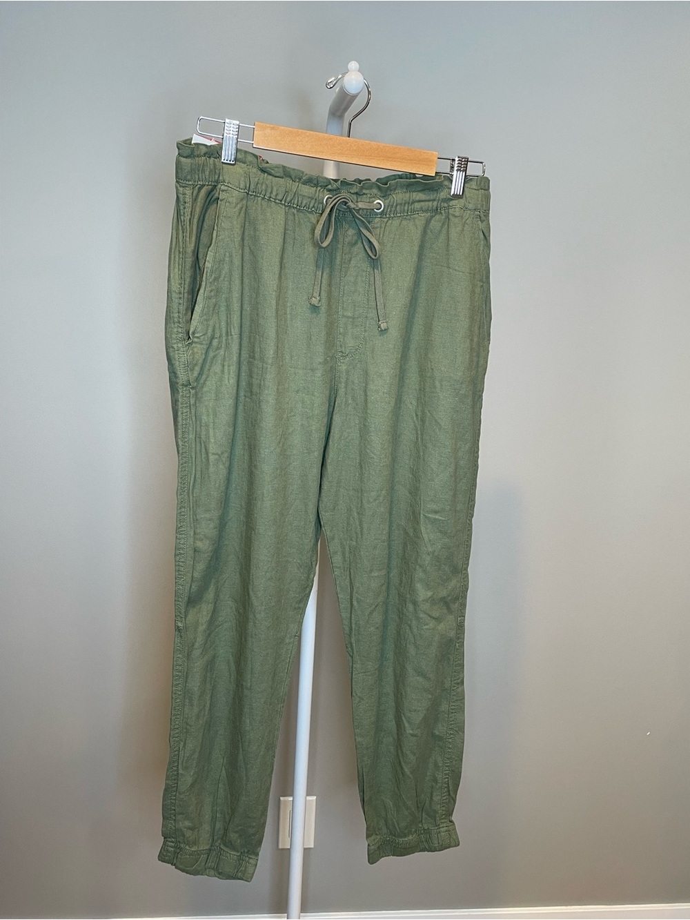Sanctuary Olive Green Drawstring Jogger Pants